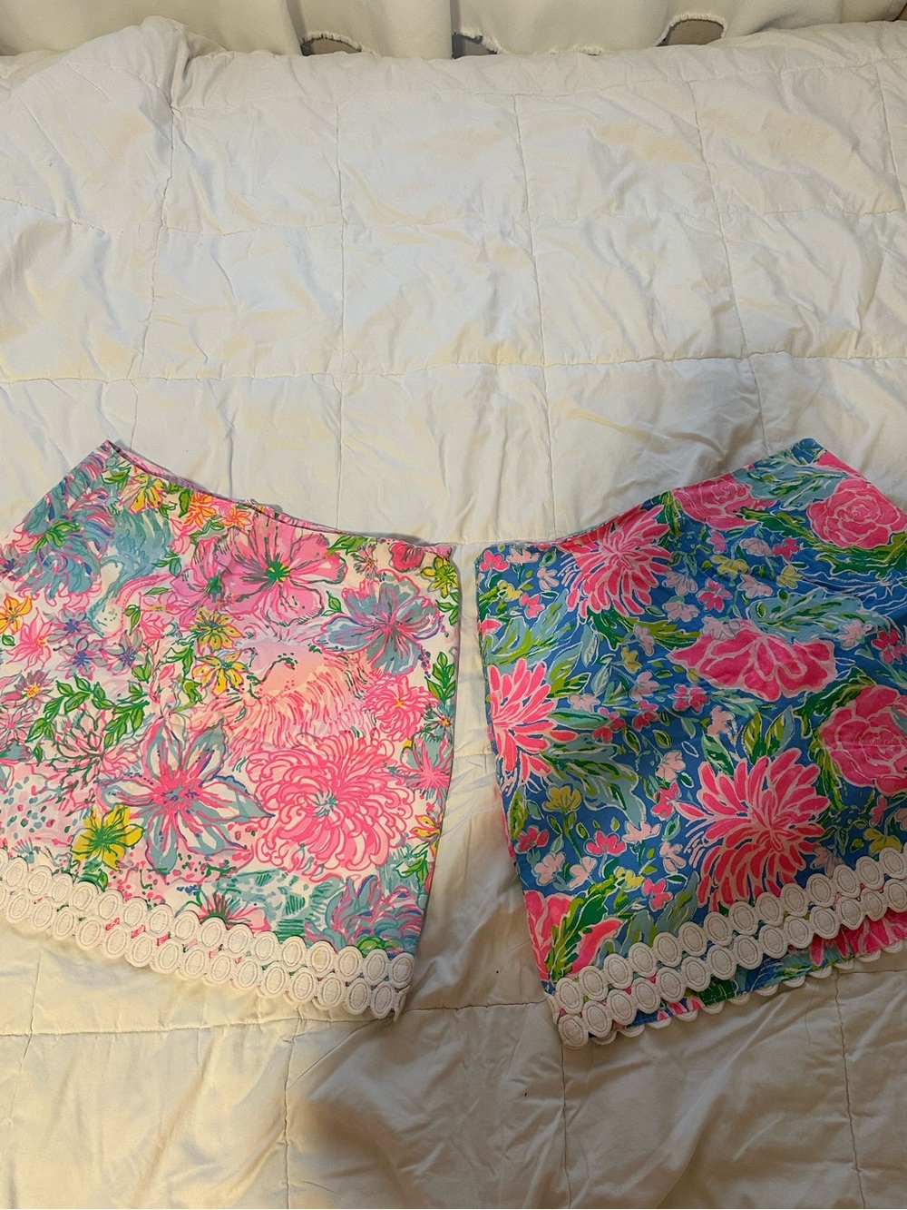 Lilly Pulitzer bundle 2 skirts size 10